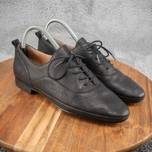 Corso Como Black Jasleen Oxford Lace Up Size 7M Preppy
